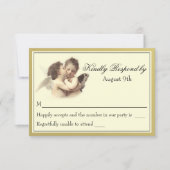 romantische eerste kus RSVP (Voorkant)