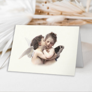 romantische eerste kus Valentijn Feestdagen Kaart