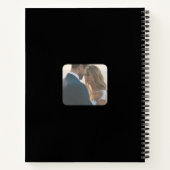 Romantische eiland Paradise Liefde Gepersonaliseer Notitieboek (Achterkant)