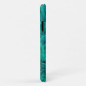 Romantische elegante klassieke blauwgroen-groene r Case-Mate iPhone case (Achterkant/rechts)