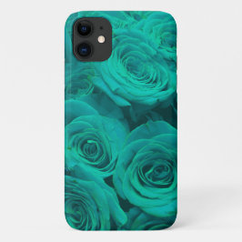 Romantische elegante klassieke blauwgroen-groene r Case-Mate iPhone case
