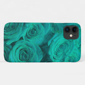 Romantische elegante klassieke blauwgroen-groene r Case-Mate iPhone case (Achterkant (horizontaal))