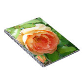 Romantische elegante Oranje Rozen Notitieboek (Rechterzijde)