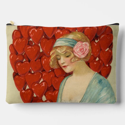Romantische Elegante Retro Valentijn, John Winsch Etui (Voorkant)