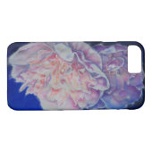 Romantische elegante roze witte pastel waterverf Case-Mate iPhone case (Achterkant (Horizontaal))