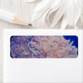 Romantische elegante roze witte pastel waterverf etiket (Insitu)