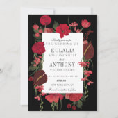 Romantische Elegante Trouw Uitnodiging (Voorkant)