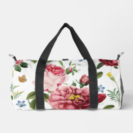 Romantische Elegante Vintage Roze Engelse Rozen Plunjezak