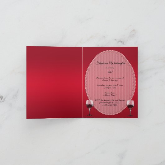 Romantische elegantie verjaardagsfeestje (Binnen)