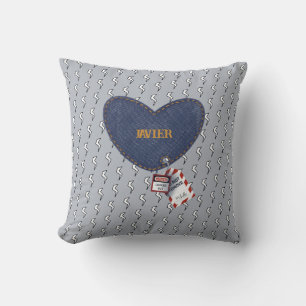 Romantische elektricien hart man vrouw matching kussen