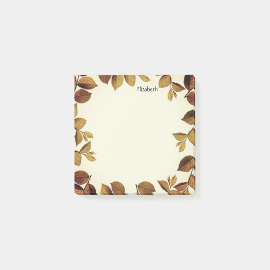 Romantische en Bohemen-borduurwerk Post-it® Notes (Voorkant)