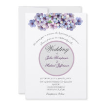 Romantische en poëtische pastel Lila Waterverf