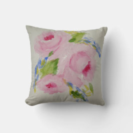 Romantische en vrouwelijke Rozen Pillow Kussen