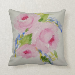 Romantische en vrouwelijke Rozen Pillow Kussen