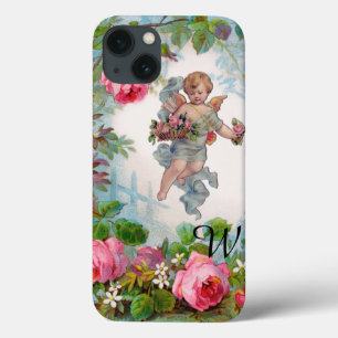 ROMANTISCHE ENGEL DIE ROZE ROZEN EN BLOEMEN VERZAM Case-Mate iPhone CASE
