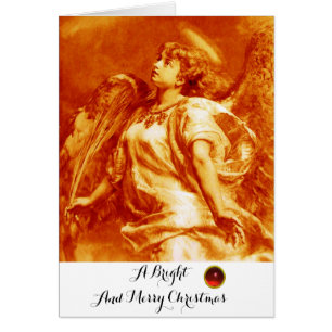 ROMANTISCHE ENGEL, ORANJE GELE VEER Kerstmis