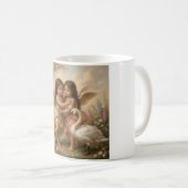 romantische engelen mok || cadeaus voor haar (Voorkant rechts)
