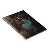 Romantische Fantasy liefhebbers in Storm Notitieboek (Rechterzijde)