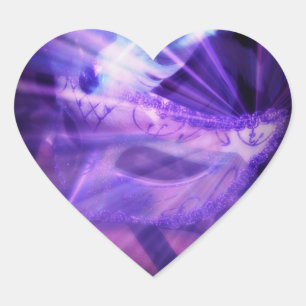 Romantische Fantasy Masker Sticker