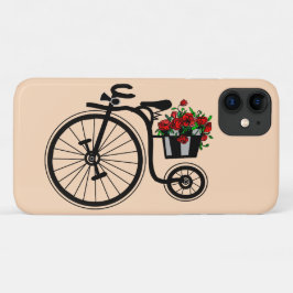 Romantische fiets iPhone Case