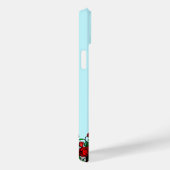 Romantische fiets met bloemen iPhone Case Gift (Achterkant / Rechts)