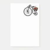 Romantische fiets Post-it® notes (Voorkant)