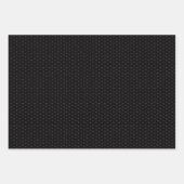 Romantische fleuri elegante zwarte en pastelroze,  inpakpapier vel (Voorkant 2)