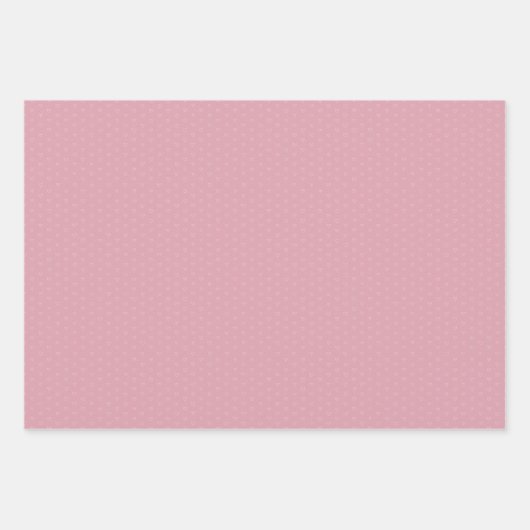 Romantische flora en pastel roze inpakpapier vel (Voorkant 2)