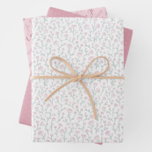 Romantische flora en pastel roze