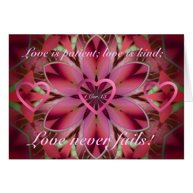 Romantische floraal (Voorkant Horizontaal)