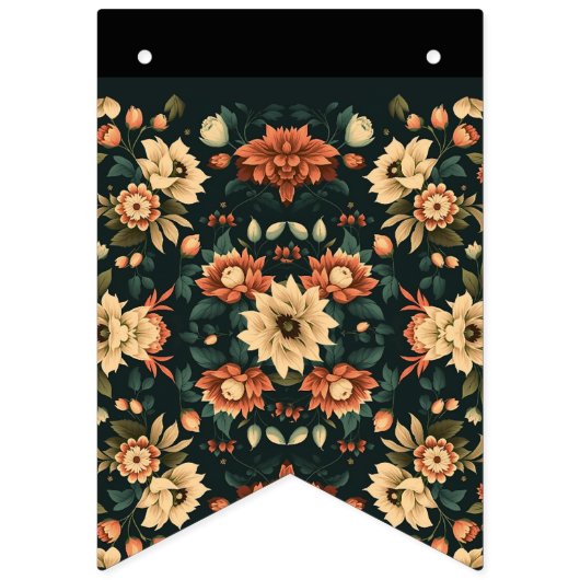 Romantische floral bunting banner (Tweede vlag)