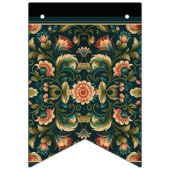 Romantische floral bunting banner (Derde vlag)