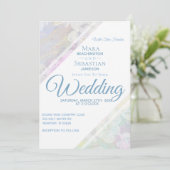 *~* Romantische Floral Lace Vintage bruiloft Kaart (Staand voorkant)