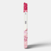 Romantische florale achtergrond met schattig konij Case-Mate iPhone case (Achterkant / Links)