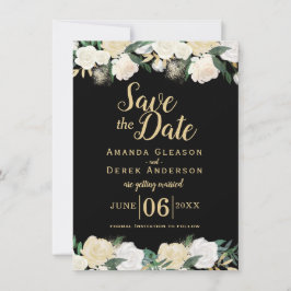 Romantische foto save the date kaart