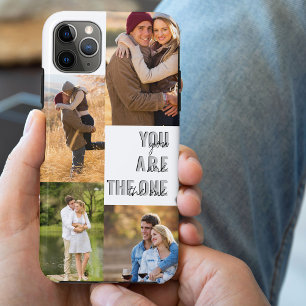 Romantische fotocollage Jij bent de ware Wit Case-Mate iPhone Case