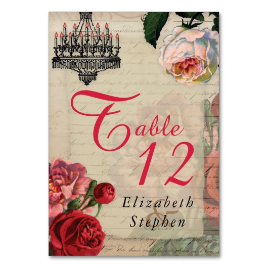 Romantische Franse Ephemera Bridal | Bruiloft Kaart (Voorkant)