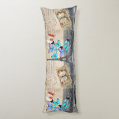 romantische franse franse reisparijs eiffeltoren lichaamskussen (Achterkant (Verticaal))