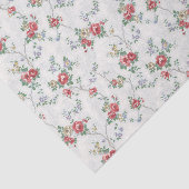 Romantische Franse koraal Rozen Tissuepapier (Detail)