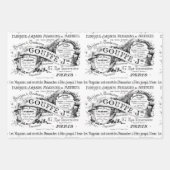 Romantische Franse  reclame Inpakpapier Vel (Voorkant 2)