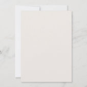 Romantische Franse Reiger Ovale Frame Trouw Save The Date (Achterkant)