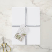 Romantische Franse Tuin Chateau Bruidsshower Cadeaulabel (Met Touw)
