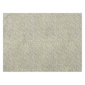 Romantische Franse Vintage Beige Floral Pattern Tafelkleed (Voorkant (Horizontaal))