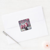 Romantische Fun Owl Stickers (Envelop)