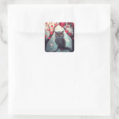 Romantische Fun Owl Stickers (Tas)