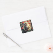 Romantische Fun Owl Stickers (Envelop)