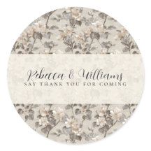 Romantische Gardenia's Accent Retro Bruiloft