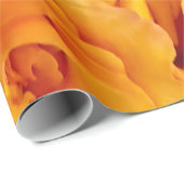 Romantische gele rozen cadeaupapier (Rol Hoek)