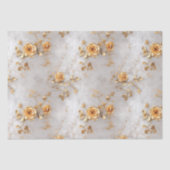 Romantische gele rozen tissuepapier (Voorkant)