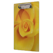 Romantische gele rozenblaadjes klembord (Links)